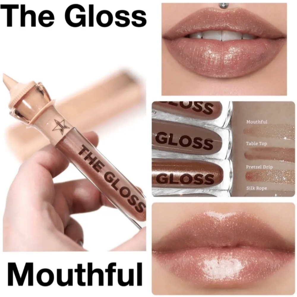 NIB❤️‍🔥"Mouthful" The Gloss⭐Jeffree Star🔥Discontinued Beautiful🌹Rose Gold - Picture 10 of 10